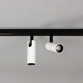 Lampy pozostałe - OXYLED Lampa do szyn magnetycznych MINI SPOT DUE 2x7W 3000K DALI biała 896235 OXYLED 896235 - miniaturka - grafika 1