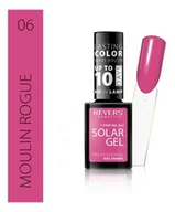 Lakiery do paznokci - Revers Revers Solar Gel Lakier do paznokci 06 Moulin Rogue - miniaturka - grafika 1