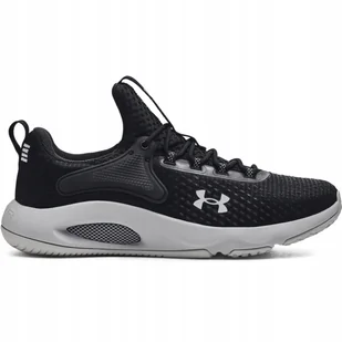 Męskie buty treningowe Under Armour Ua Hovr Rise 4 czarne - Buty sportowe męskie - miniaturka - grafika 1