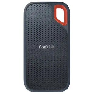SanDisk Dysk zewnętrzny SSD Extreme Portable V2 4 TB Czarno-pomarańczowy SDSSDE61-4T00-G25 SDSSDE61-4T00-G25 - Dyski SSD - miniaturka - grafika 1