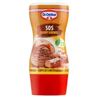 Dodatki do ciast w proszku - Dr. Oetker Sos Do Lodów O Smaku Słony Karmel 200 G - miniaturka - grafika 1