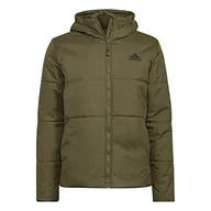 Kurtki męskie - adidas BSC Hood Ins J Kurtka męska, Olifoc, XS - miniaturka - grafika 1