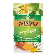 Herbata - Twinings Infuso Rooibos Imbir Mięta ex20 TW.INF.ROOI.IMB.M20 - miniaturka - grafika 1