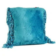 Poduszki - Poduszka Blumi Fringe morski 40 x 40 cm - miniaturka - grafika 1