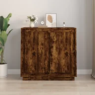 Szafki do salonu - vidaXL Szafka, przydymiony dąb, 80x34x75 cm, materiał drewnopochodny - miniaturka - grafika 1