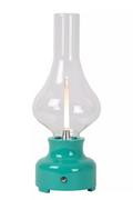 Lampy stojące - Lucide Petrol 74516/02/37 lampa stołowa lampka 1x2W LED 3000 niebieska - miniaturka - grafika 1