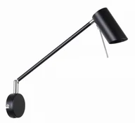 Lampy ścienne - Candellux Lighting kinkiet z wysięgnikiem czarny MILLY 21-73884 lampa ścienna z włącznikiem do czytania 21-73884 - miniaturka - grafika 1