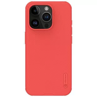 Etui APPLE IPHONE 15 PRO Nillkin Super Shield Pro czerwone - Etui i futerały do telefonów - miniaturka - grafika 1