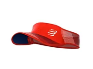 Czapki i chusty sportowe damskie - COMPRESSPORT Daszek Visor Ultralight SUMMER REFRESH pomarańczowy - miniaturka - grafika 1