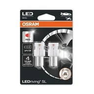 Żarówki samochodowe - Żarówki Osram Led P21W 7506Drp-02B (2 Sztuki) Czerwone - miniaturka - grafika 1