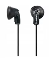 Słuchawki - Sony MDR-E9 czarne - miniaturka - grafika 1