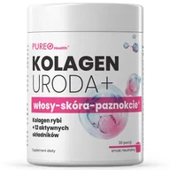Włosy, skóra, paznokcie - Pureo Health Kolagen Uroda+, smak neutralny, 114 g - miniaturka - grafika 1