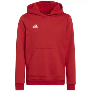 Bluzy sportowe męskie - Adidas, Bluza ENTRADA 22 Hoody Y H57566, 140 - grafika 1