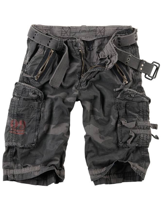 spodnie bojówki krótkie ROYAL SHORTS - ROYALCAMO-M