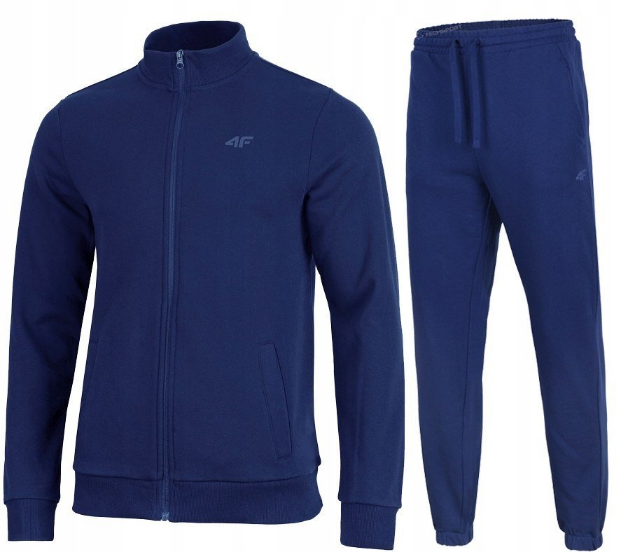 4F OCIEPLANY MÄSKI DRES BAWEĹNA KOMPLET BLUZA SPODNIE / rozm M