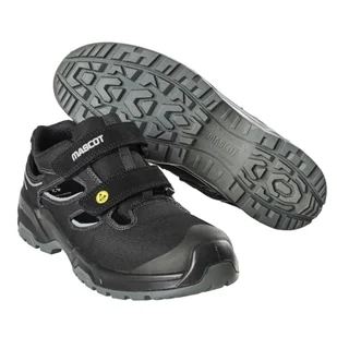 SANDAŁY OCHRONNE MASCOT FOOTWEAR FLEX F0100-910; CZERŃ/SREBRNY - Obuwie robocze - miniaturka - grafika 1