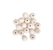 Scrapbooking - [BS] KORALIKI DREWNIANE KULKI 20MM 40G DALPRINT GRKO-104 - miniaturka - grafika 1