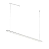 Lampy sufitowe - Biała liniowa lampa wisząca listwa LED 30W 3000K 150 cm HIATE 1853 Antigo - miniaturka - grafika 1