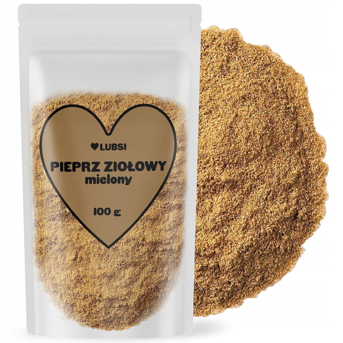 Pieprz ziołowy mielony przyprawa 100g LUBSI naturalny aromatyczny jakość