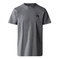 Koszulki męskie - Koszulka The North Face Simple Dome 0A87NGDYY1 - szara - miniaturka - grafika 1