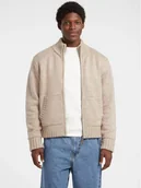 Swetry męskie - Guess Jeans Kardigan M5BR07 Z0662 Brązowy Regular Fit - miniaturka - grafika 1