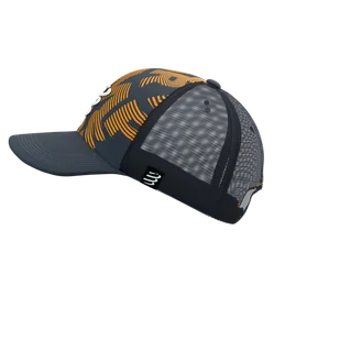 COMPRESSPORT Czapka lifestyle TRUCKER CAP magent/autumn glory - Czapki i chusty sportowe męskie - miniaturka - grafika 8