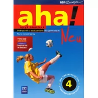 Podręczniki dla liceum - Aha!Neu 4 Podręcznik z ćwiczeniami z płytą CD Kurs rozszerzony - Anna Potapowicz, Krzysztof Tkaczyk - miniaturka - grafika 1