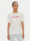 Koszulki i topy damskie - Vila T-Shirt Sybil 14097444 Biały Regular Fit - miniaturka - grafika 1