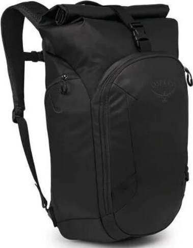 Osprey Transporter Roll Top Pack Plecak Raven Black/Black 16
