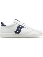 Trampki damskie - Saucony Skórzane sneakersy w kolorze biało-granatowym - miniaturka - grafika 1