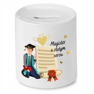 Skarbonki - Dla Pirotechnika Skarbonka na Urodziny na Prezent z Nadrukiem ze Zdjęciem + Opakowanie na prezent (wzór 02) - miniaturka - grafika 1