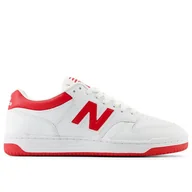 Buty sportowe męskie - Buty New Balance BB480LTR - białe - miniaturka - grafika 1
