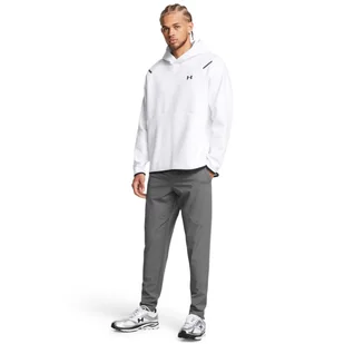 Męskie spodnie treningowe Under Armour UA Unstoppable Tapered Pants - szare - UNDER ARMOUR - Spodnie sportowe męskie - miniaturka - grafika 1