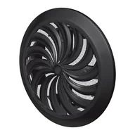 Kratki wentylacyjne - Osłona wentylacyjna fi100 mm czarny - miniaturka - grafika 1