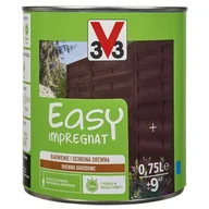 Farby i impregnaty do drewna - Impregnat koloryzujący Easy Impregnat Tek 0,75 l V33 - miniaturka - grafika 1