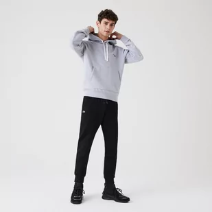 Lacoste Męskie Sportowe Dresy Do Gry Tenisa Z Polaru Bawełnianego - Spodnie męskie - miniaturka - grafika 1