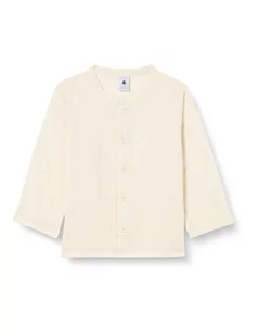 Petit Bateau A07py koszula dla chłopców z długim rękawem (1-Pak), Biała lawina, 12 miesięcy - Bluzki dla niemowląt - miniaturka - grafika 1
