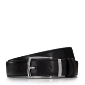 Paski - Męski pasek ze skóry dwustronny ze stębnowaniem - miniaturka - grafika 1