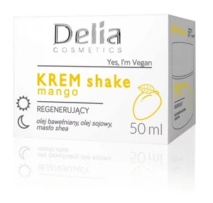Delia Krem Shake regenerujący mango 50 ml - Kremy do twarzy - miniaturka - grafika 1