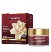 Kremy do twarzy - UZDROVISCO_Gardenia krem kolagenowy naprawczy na noc 50ml - miniaturka - grafika 1