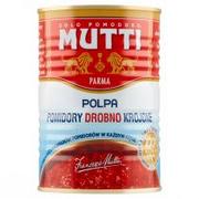 Koncentraty warzywne, przeciery - Mutti Pomidory w kawałkach 400 g - miniaturka - grafika 1