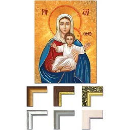 Obraz Matka Boża Tronująca - Ikony i obrazy sakralne - miniaturka - grafika 1