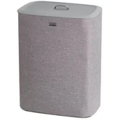 Kosze na bieliznę - Joseph Joseph Kosz na pranie Tota 90 l szary dwukomorowy 50003 - miniaturka - grafika 1