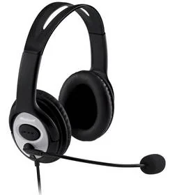 Microsoft LifeChat LX-3000 JUG-00015 Czarne - Słuchawki - miniaturka - grafika 1