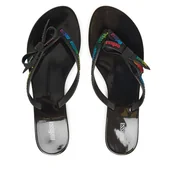 Klapki i japonki damskie - Japonki Melissa Melissa Harmonic M Lover Ad 35797 Czarny - miniaturka - grafika 1