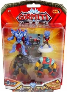 Gormiti 4-Pack Z Figurkami 5 Cm Zestaw Lord Helios Eron Vulkan Hydros Epee - Figurki dla dzieci - miniaturka - grafika 1