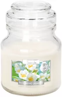 Świece - BISPOL Świeca w szkle SND71-340 KWITNĄCY JAŚMIN, 120 g - miniaturka - grafika 1