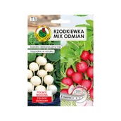 Nasiona i cebule - Rzodkiewka Krasa+Śnieżka nasiona na taśmie Pnos - miniaturka - grafika 1