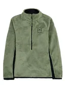 Bluzy damskie - Burton Bluza polarowa "[ak] Baker High Loft" w kolorze zielono-czarnym - miniaturka - grafika 1