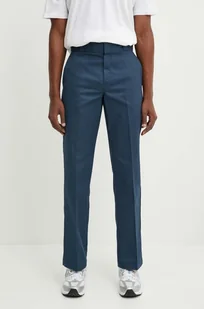 Dickies spodnie 874 męskie kolor niebieski proste - Spodnie męskie - miniaturka - grafika 1